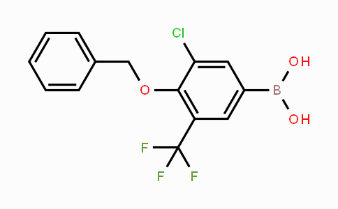 4-(Benzyloxy)-5-chloro-3-(trifluoromethyl)phenylboronic acid