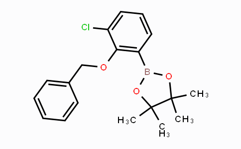 2-Benzyloxy-3-chlorophenylboronic acid pinacol ester