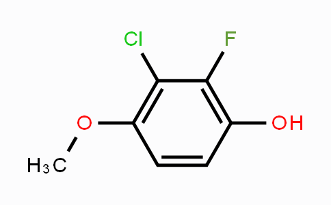 CAS No. 1781486-60-9, 3-Chloro-2-fluoro-4-methoxyphenol