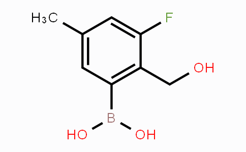 3-Fluoro-2-(hydroxymethyl)-5-methylphenylboronic acid