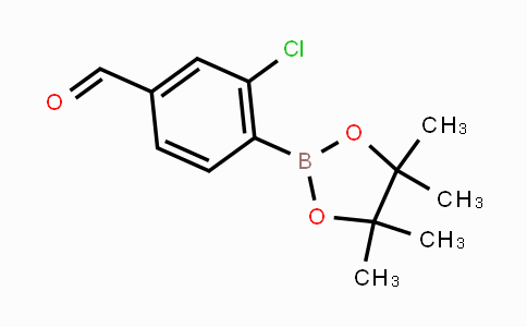 CAS No. 1356642-60-8, 2-Chloro-4-formylphenylboronic acid pinacol ester