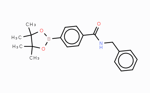 CAS No. 1073353-57-7, 4-(苯甲基氨酰基)苯硼酸频哪酯,97%
