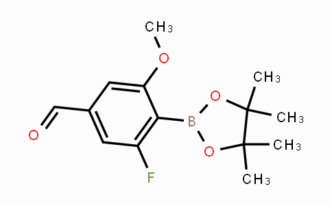 2-Fluoro-4-formyl-6-methoxyphenylboronic acid pinacol ester