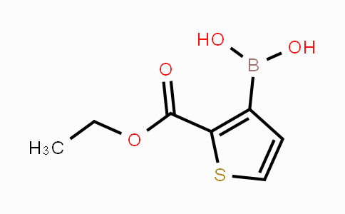 CAS No. 632325-51-0, 2-(Ethoxycarbonyl)thiophen-3-ylboronic acid