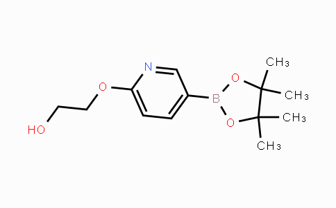 CAS No. 1339926-59-8, [6-(2-Hydroxyethoxy)pyridin-3-yl]boronic acid pinacol ester