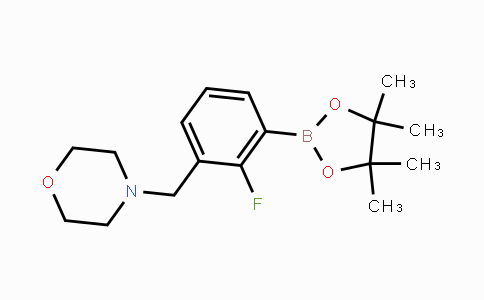 2096340-24-6 | 2-Fluoro-3-(morpholinomethyl)phenylboronic acid pinacol ester