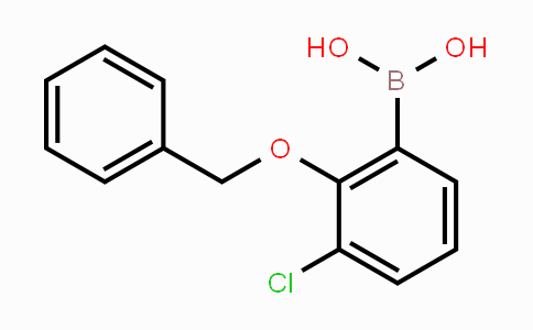 CAS No. 1217500-57-6, 2-Benzyloxy-3-chlorophenylboronic acid