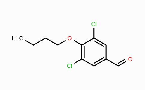 CAS No. 50906-43-9, 4-Butoxy-3,5-dichloro-benzaldehyde