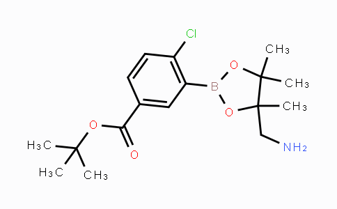 CAS No. 1080573-28-9, 5-BOC-Amino-2-chlorophenylboronic acid pinacol ester