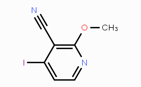 CAS No. 1206969-73-4, 4-Iodo-2-methoxynicotinonitrile