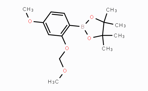 CAS No. 1104195-44-9, 2-(4-Methoxy-2-(methoxymethoxy)phenyl)-4,4,5,5-tetramethyl-1,3,2-dioxaborolane