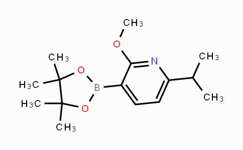 DY448515 | 2-Methoxy-6-isopropyl-3-pyridylboronic acid pinacol ester