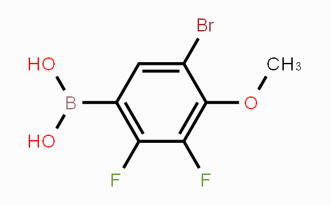 CAS No. 2096337-64-1, 5-Bromo-2,3-difluoro-4-methoxyphenylboronic acid