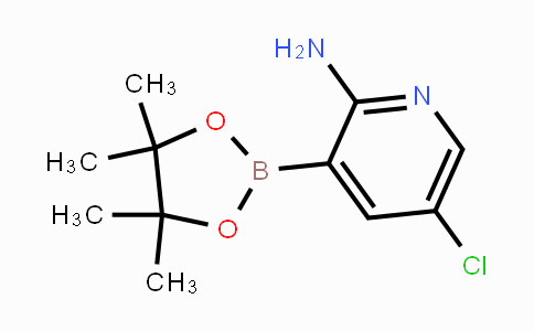 CAS No. 2096339-55-6, 2-Amino-5-chloropyridine-3-boronic acid pinacol ester