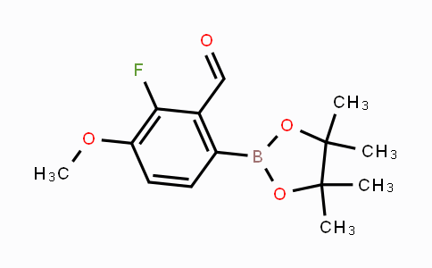 3-Fluoro-2-formyl-4-methoxyphenylboronic acid pinacol ester