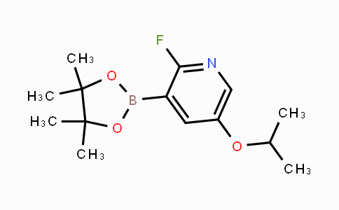 2-Fluoro-5-isopropoxypyridine-3-boronic acid pinacol ester