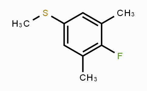 CAS No. 252555-36-5, 4-Fluoro-3,5-dimethylphenyl methyl sulfide