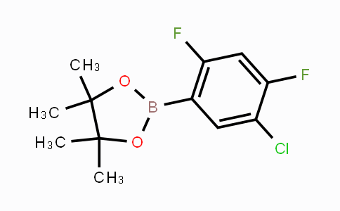 CAS No. 1073354-65-0, 5-Chloro-2,4,-difluorophenylboronic acid pinacol ester