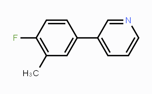 CAS No. 1214328-77-4, 3-(4-Fluoro-3-methylphenyl)pyridine