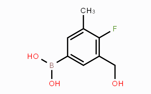 4-Fluoro-3-(hydroxymethyl)-5-methylphenylboronic acid