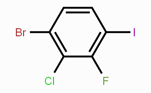 CAS No. 1000573-03-4, 1-Bromo-2-chloro-3-fluoro-4-iodobenzene