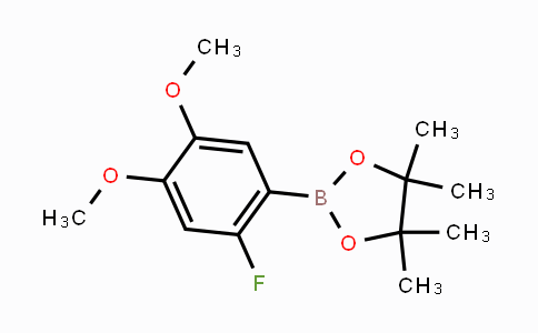 CAS No. 1150271-76-3, 2-Fluoro-4,5-dimethoxyphenylboronic acid pinacol ester