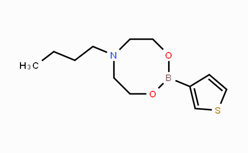 CAS No. 1379794-75-8, 6-Butyl-2-(3-thienyl)-1,3,6,2-dioxazaborocane