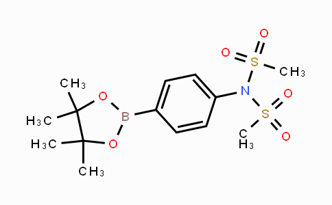 CAS No. 1256359-12-2, 4-(Bis(methylsulfonyl)amino)phenylboronic acid, pinacol ester