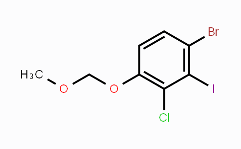 CAS No. 2221812-31-1, 4-Bromo-2-chloro-3-iodo-1-(methoxymethoxy)benzene