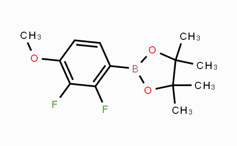 CAS No. 1809298-92-7, 2,3-Difluoro-4-methoxybenzeneboronic acid pinacol ester