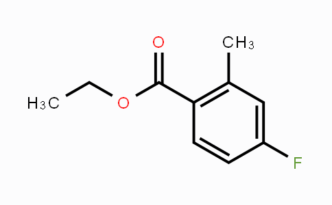 CAS No. 167758-88-5, 4-Fluoro-2-methylbenzoic acid ethyl ester
