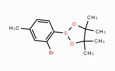 CAS No. 1595077-97-6, 2-Bromo-4-methylphenylboronic acid pinacol ester