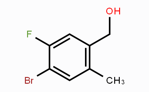 CAS No. 1352899-41-2, 4-Bromo-5-fluoro-2-methylbenzyl alcohol