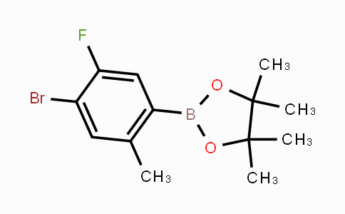 4-Bromo-5-fluoro-2-methylphenylboronic acid pinacol ester