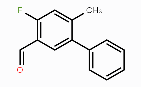 CAS No. 2221812-03-7, 2-Fluoro--4-methyl-5-phenylbenzaldehyde