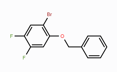 CAS No. 1698908-86-9, 1-Bromo-4,5-difluoro-2-(phenylmethoxy)benzene