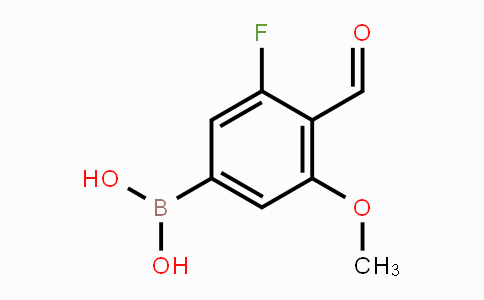 5-Fluoro-4-formyl-3-methoxyphenylboronic acid