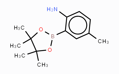 CAS No. 948592-80-1, 2-Amino-5-methylphenyboronic acid, pinacol ester