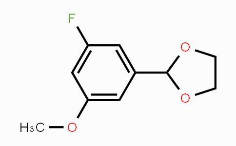 CAS No. 2221812-27-5, 2-(3-Fluoro-5-methoxyphenyl)-1,3-dioxolane
