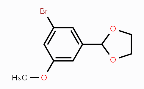 CAS No. 2221811-97-6, 2-(3-Bromo-5-methoxyphenyl)-1,3-dioxolane