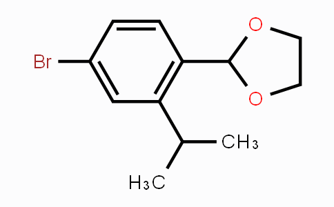 CAS No. 2221812-09-3, 2-(4-Bromo-2-isopropylphenyl)-1,3-dioxolane