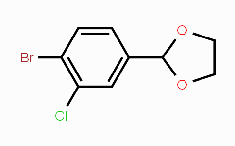 CAS No. 1063712-33-3, 2-(4-Bromo-3-chlorophenyl)-1,3-dioxolane