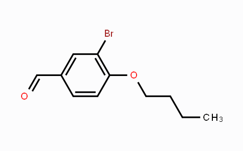 CAS No. 244184-59-6, 3-Bromo-4-butoxybenzaldehyde