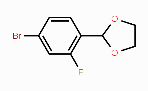 CAS No. 248270-23-7, 2-(4-Bromo-2-Fluorophenyl)-1,3-Dioxolane