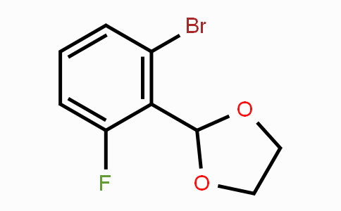 CAS No. 1394824-55-5, 2-(2-Bromo-6-fluorophenyl)-1,3-dioxolane