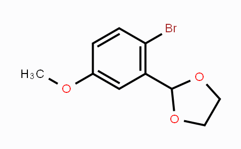 CAS No. 98015-07-7, 2-(2-Bromo-5-methoxyphenyl)-1,3-dioxolane