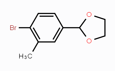 CAS No. 1554514-74-7, 2-(4-Bromo-3-methylphenyl)-1,3-dioxolane