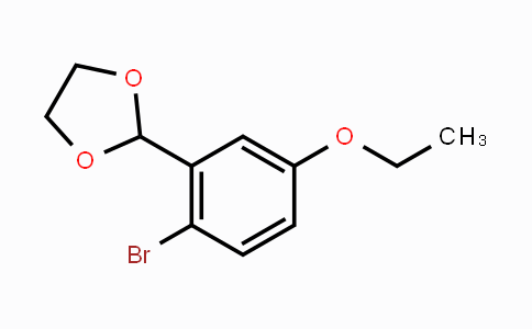 MC448846 | 2221812-35-5 | 2-Bromo-5-ethoxybenzaldehyde ethylene acetal