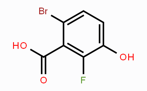 CAS No. 91659-33-5, 6-Bromo-2-fluoro-3-hydroxybenzoic acid