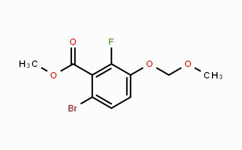 MC448859 | 2179038-52-7 | 6-Bromo-2-fluoro-3-(methoxymethoxy)benzoic acid methyl ester